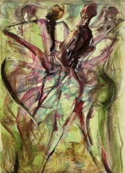 Windy Day (blandet media)